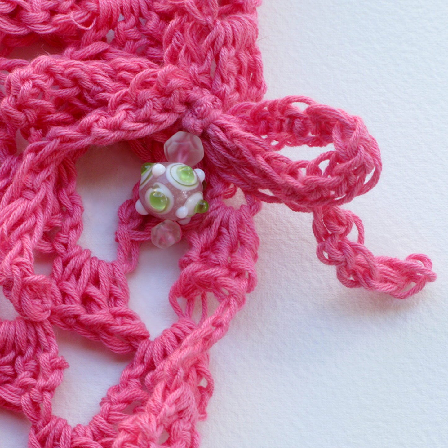 PINK MATTER COTTON BONNET