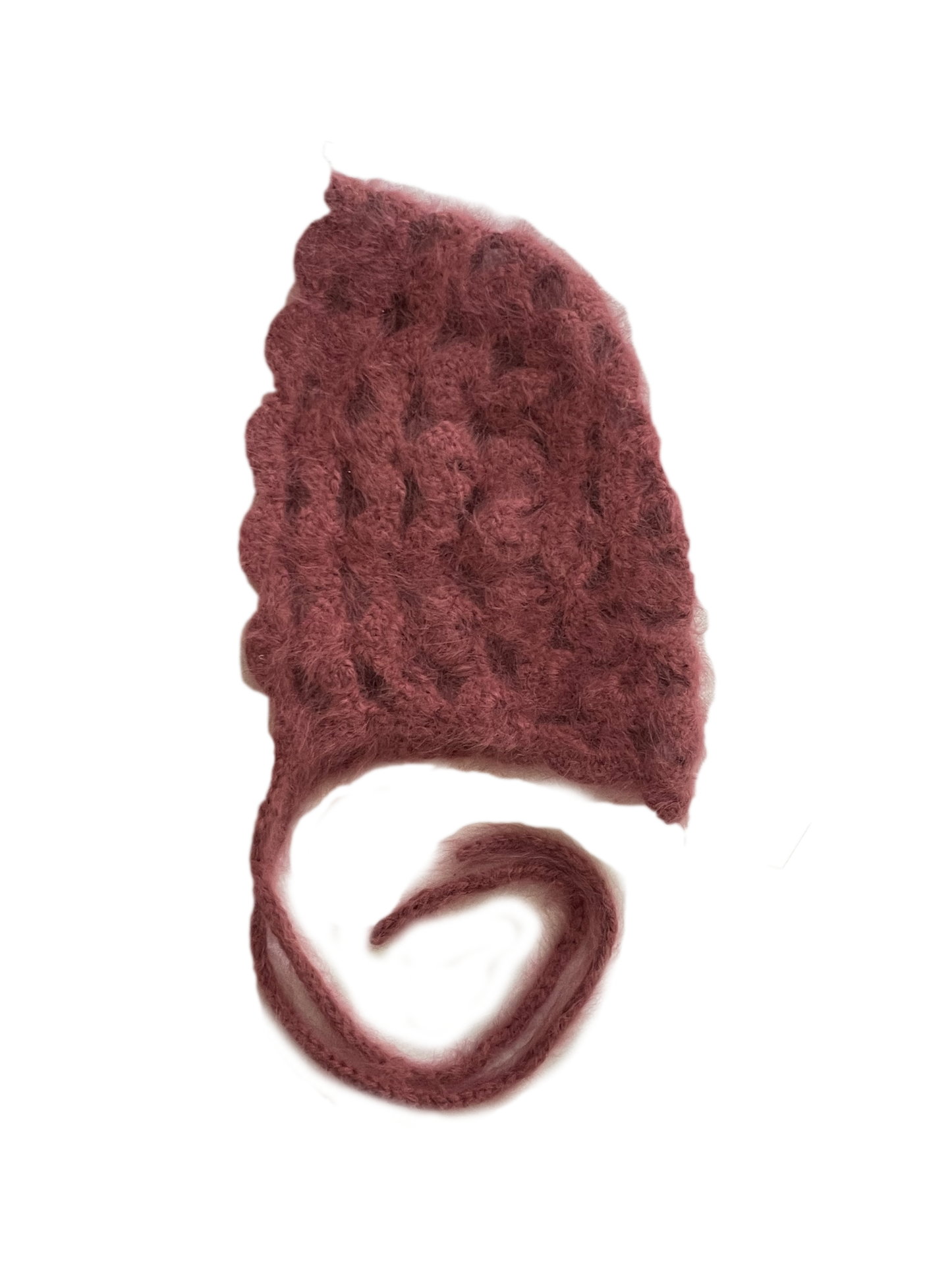 ANGORA CROCHET CAP