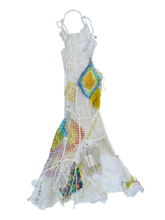 BEADED DOILY DRESS