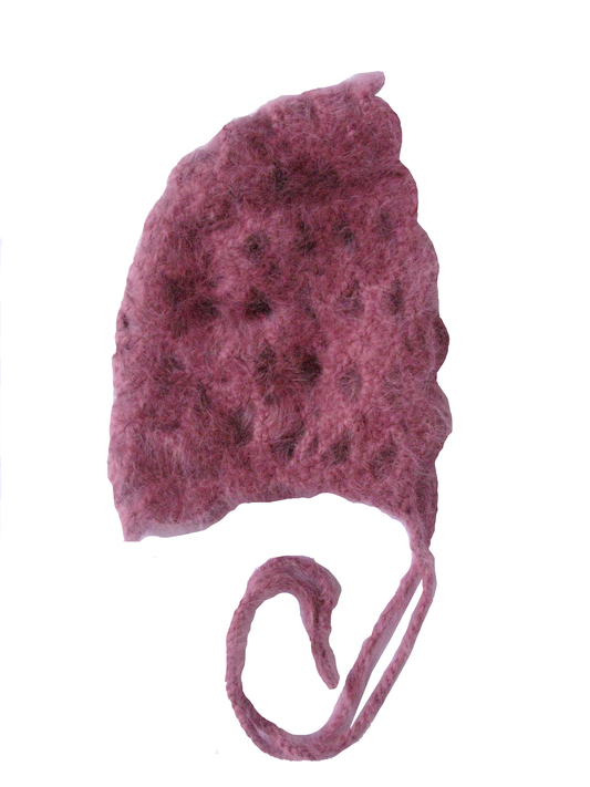 ANGORA CROCHET CAP