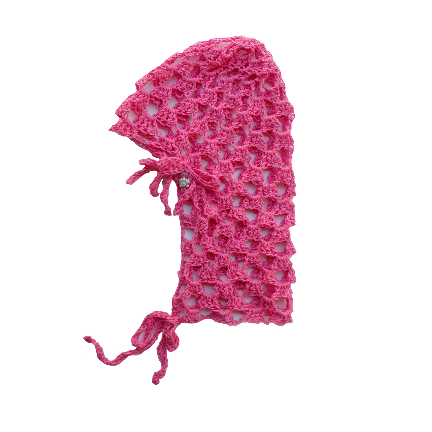 PINK MATTER COTTON BONNET