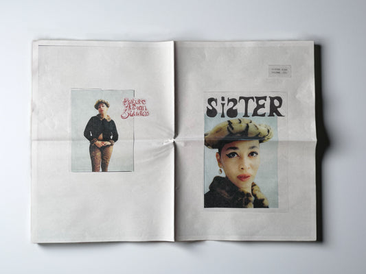 SISTER ACOUSTIC ZINE VOL. 1 / LIVE TO TAPE